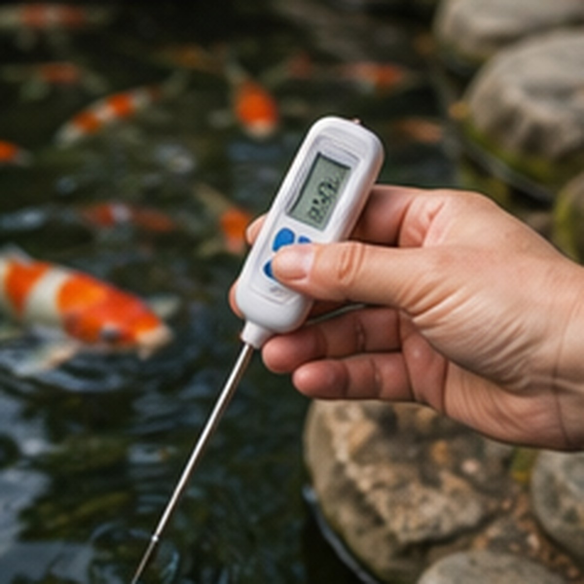 Koi Feeding Clock